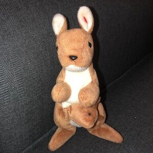 Kangaroo beanie baby